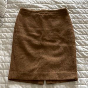 J. Crew tan skirt, size 6